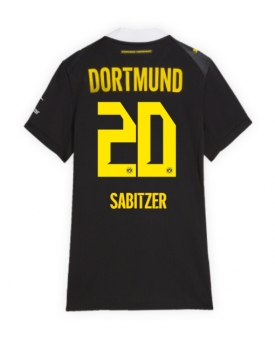 Borussia Dortmund Marcel Sabitzer #20 Maglia Gara Trasferta Repliche 2026-27 Donna Maniche Corte